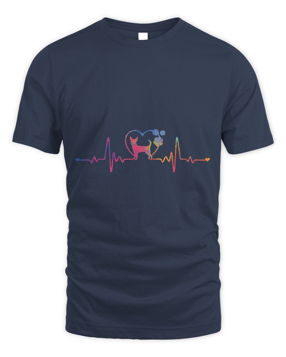 chihuahua heartbeat dog gift