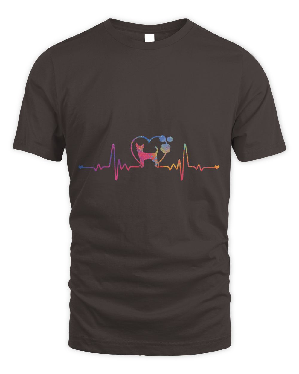 chihuahua heartbeat dog gift