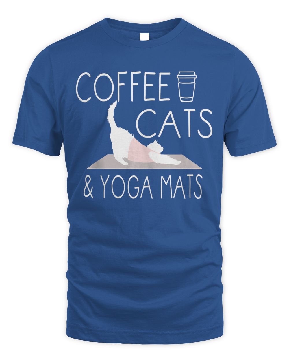 coffee, cats & yoga mats - funny gifts  yoga instructor