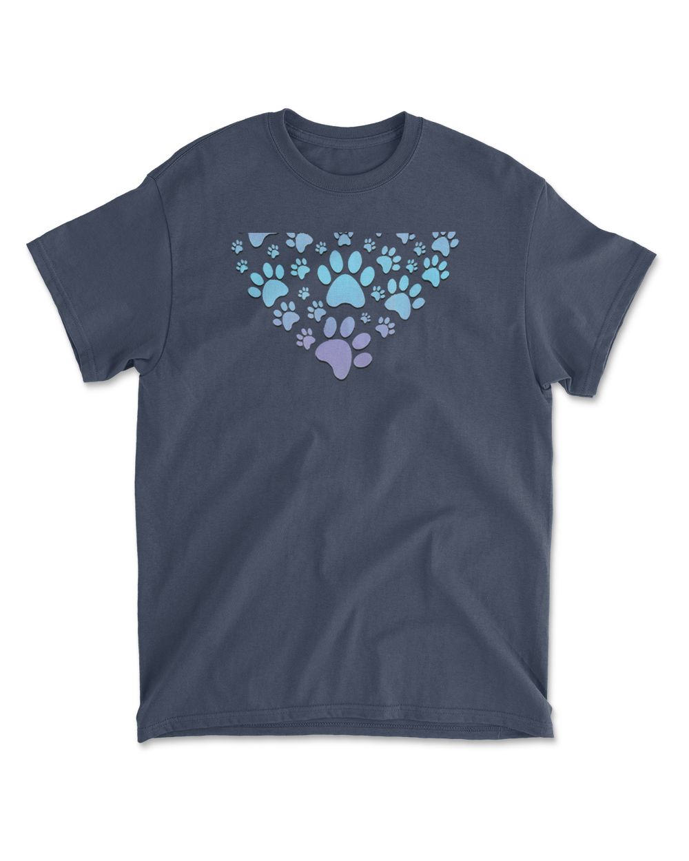 Paw Print Heartbeat  Love Dogs