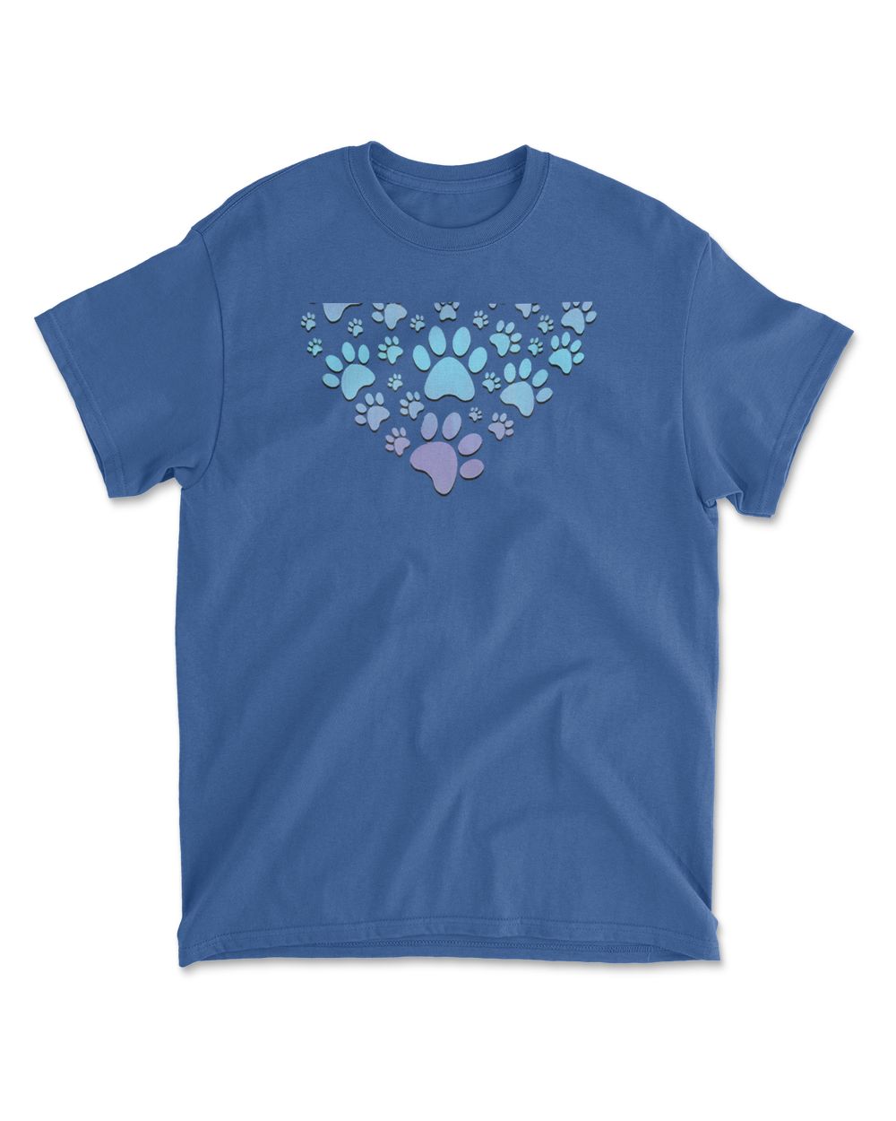Paw Print Heartbeat  Love Dogs