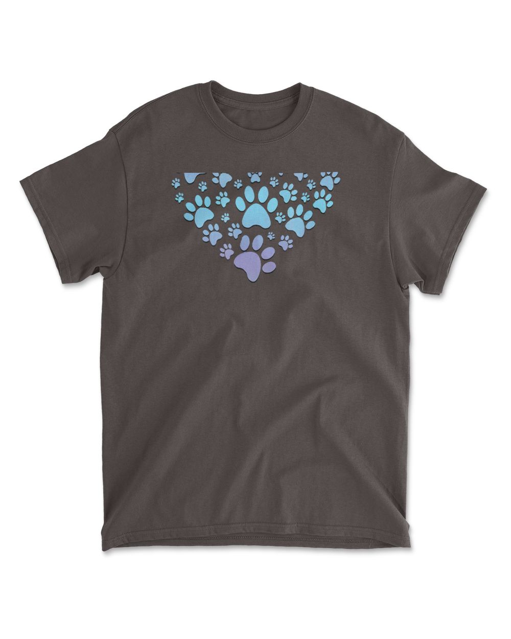 Paw Print Heartbeat  Love Dogs