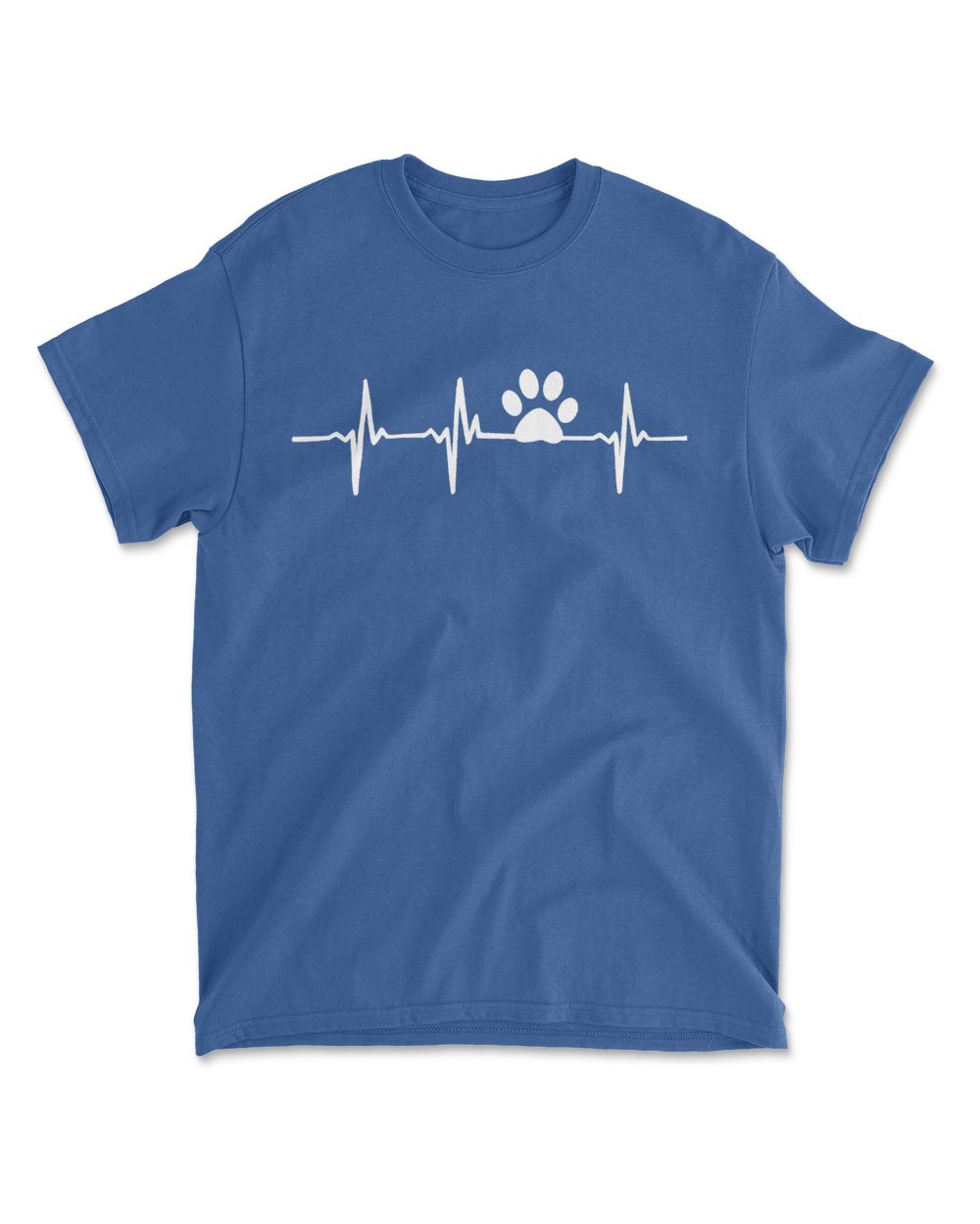 Paw Print Heartbeat Veterinarian Vet Tech