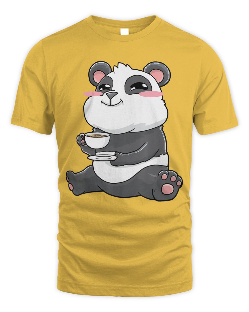 panda coffee anime kawaii cute gift