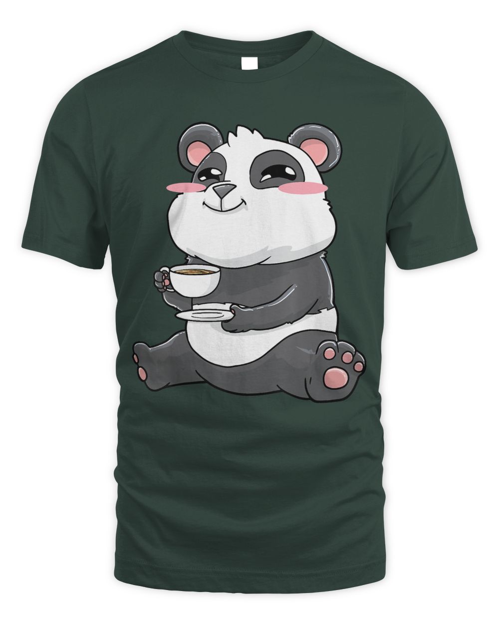 panda coffee anime kawaii cute gift