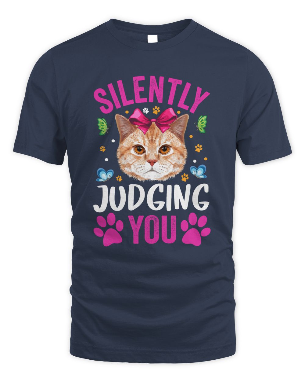 Silently judging you