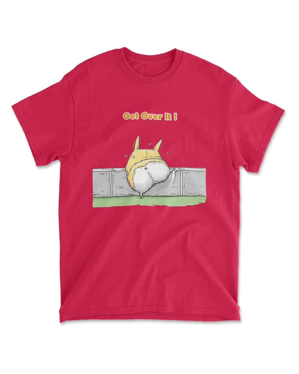 get over it with welsh corgi dog
