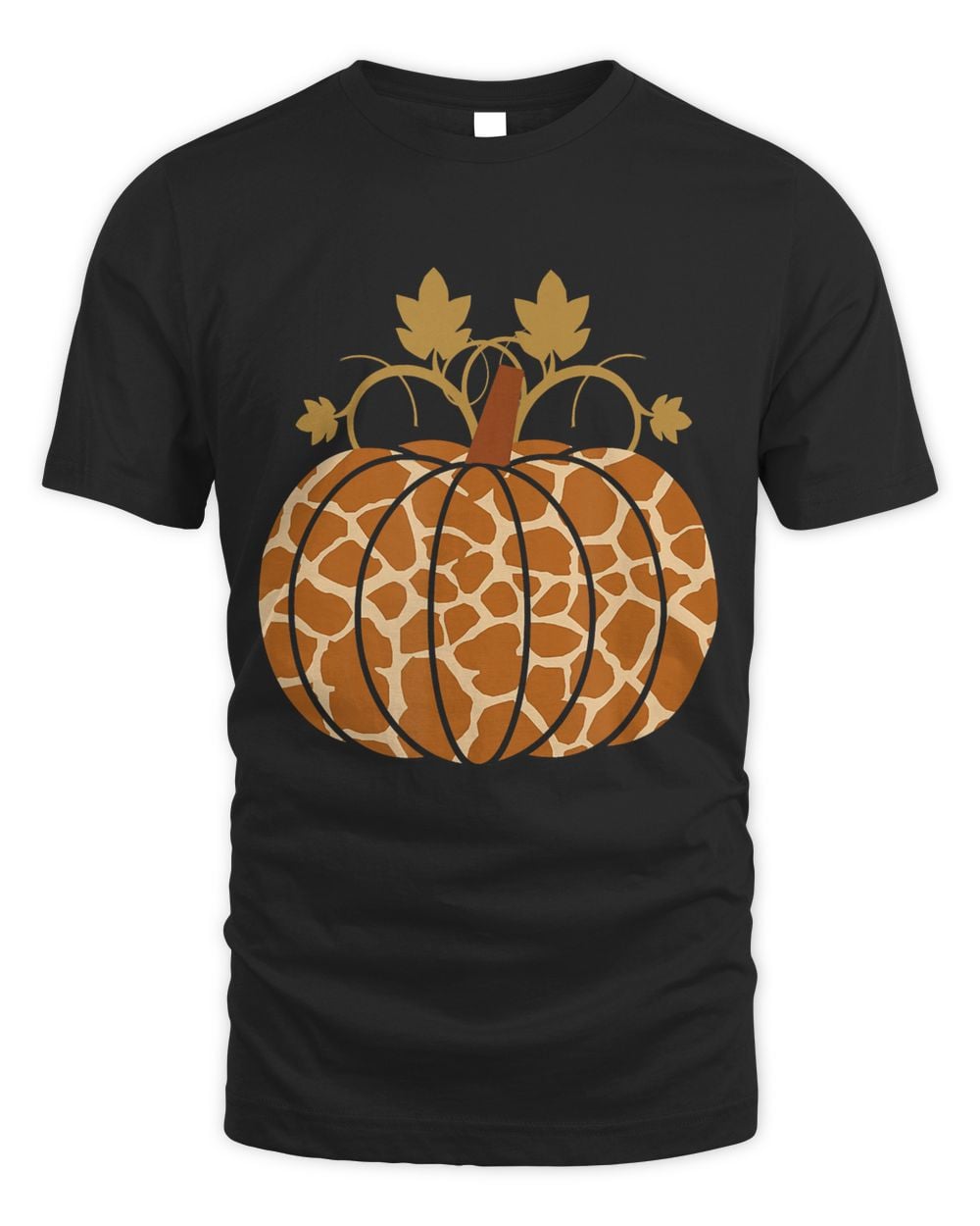 animal giraffe print pumpkin halloween fall autumn gift