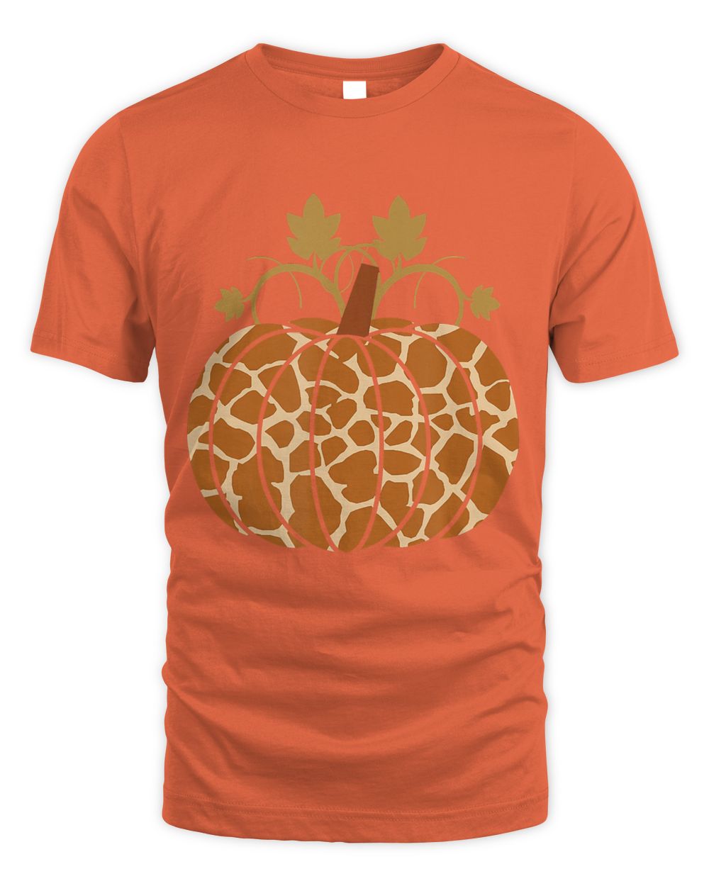 animal giraffe print pumpkin halloween fall autumn gift