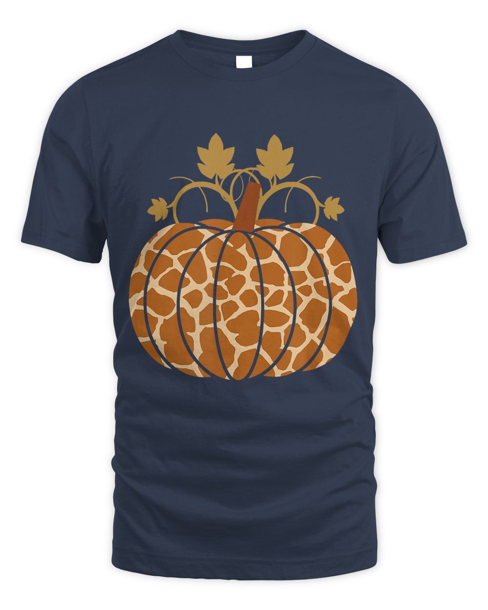 animal giraffe print pumpkin halloween fall autumn gift